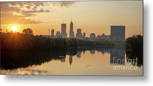 8370 Metal Print featuring the photograph Indianapolis Sunrise #20 by FineArtRoyal Joshua Mimbs