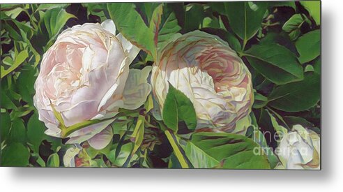 Art Metal Print featuring the photograph Angel Rose by Jeannie Rhode
