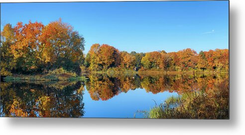 Boyden Metal Print featuring the photograph Boyden XIII Autumn Pano Color by David Gordon