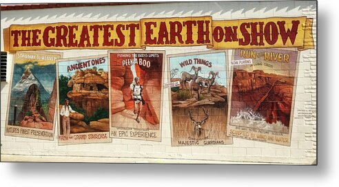 Five Parks Metal Print featuring the photograph Greatest Earth On Show by Gene Taylor