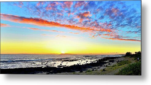 David Lawson Metal Print featuring the photograph Old A's Panorama by David Lawson