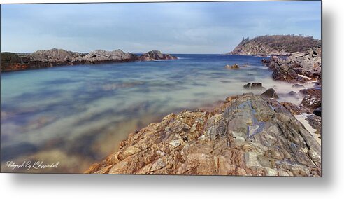 Forster Photography Metal Print featuring the digital art On The Rocks Forster 88226 by Kevin Chippindall
