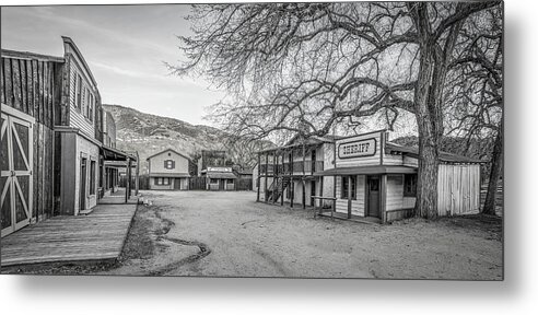 Old West Metal Print featuring the photograph Trapper Street by Gene Parks