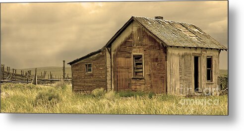 Central Metal Print featuring the photograph Abandoned by Nick Boren