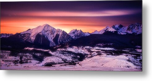 Mountains Metal Print featuring the photograph Silverthorne Nights by Darren White