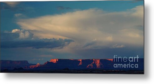 Southwest Photography Metal Print featuring the photograph Sunset at the Canyonlands by Keith Kapple