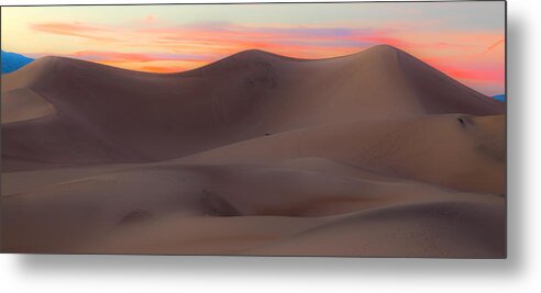 Death Valley Metal Print featuring the photograph Desert Colors by Jonathan Nguyen
