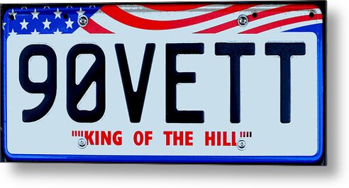 Chev Metal Print featuring the photograph King Of The Hill by Guy Pettingell