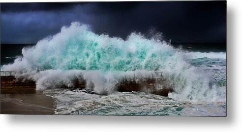 La Jolla Metal Print featuring the photograph Nature's Fury by Russ Harris