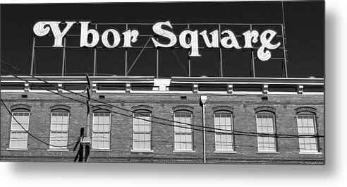 Photo For Sale Metal Print featuring the photograph Ybor Square by Robert Wilder Jr