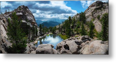 Gem Metal Print featuring the photograph Afternoon On Gem Lake by Owen Weber