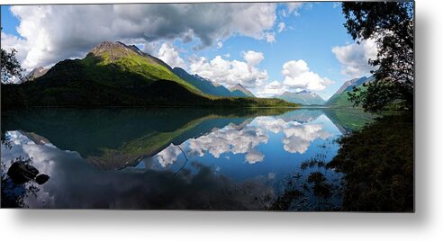 Scenics Metal Print featuring the photograph Alaska - Summer by © Lostin4tune - Cedrik Strahm - Switzerland