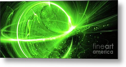 Electromagnetic Metal Print featuring the photograph Interstellar Technology by Sakkmesterke/science Photo Library