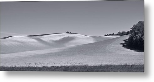 Landscape Metal Print featuring the photograph The Wave by Karine GADRE