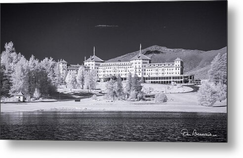 New Hampshire Metal Print featuring the photograph Mount Washington Hotel 7475 by Dan Beauvais