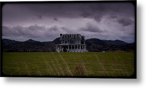 House Metal Print featuring the photograph 102314-236 by Mike Davis