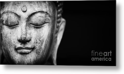 Buddha Metal Print featuring the photograph A Place to Be by Tim Gainey