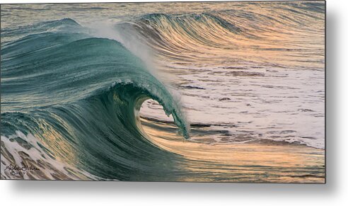 Surf Metal Print featuring the photograph Barrel Wave by Andrew Dickman