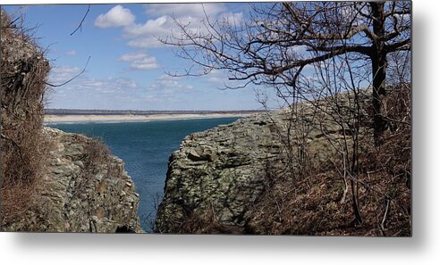 Chasm Metal Print featuring the photograph Chasm by Robert Nickologianis