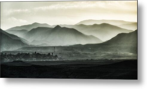Israel Metal Print featuring the photograph Judean Wilderness 2 by Mark Fuller
