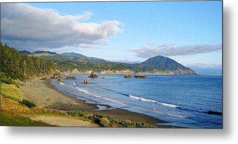 Scenic Metal Print featuring the photograph North Coast by AJ Schibig