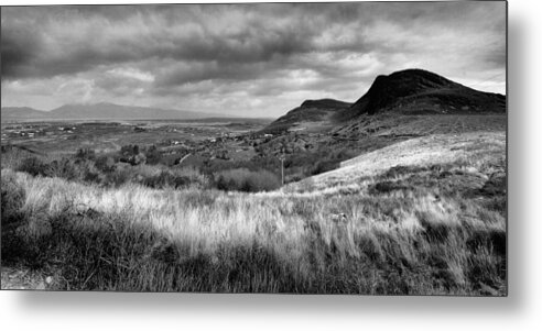 Landscape Metal Print featuring the photograph Overlooking Commaun by Mark Callanan