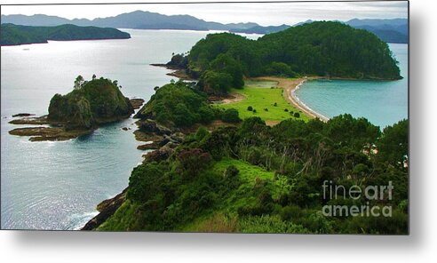 Bay Of Islands Metal Print featuring the photograph Roberton Island by Michele Penner