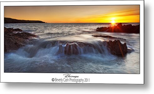 Seascape Metal Print featuring the photograph Rhosneigr #1 by B Cash