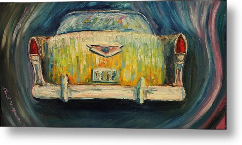 Bel Air Metal Print featuring the painting Classic Dreams by Daniel W Green