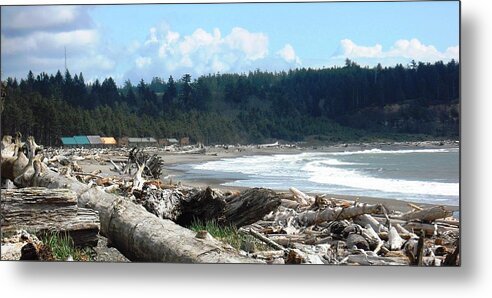 Twilight Metal Print featuring the photograph First Beach La Push by Kelly Manning