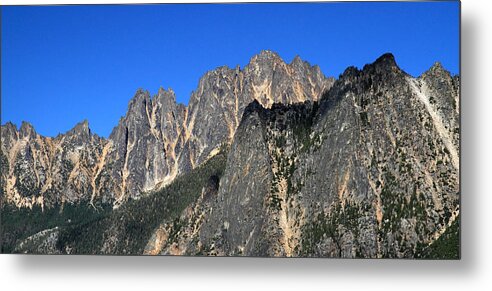 North Cascades National Park Metal Print featuring the photograph Snagtooth Ridge North Cascades National Park by Pierre Leclerc Photography