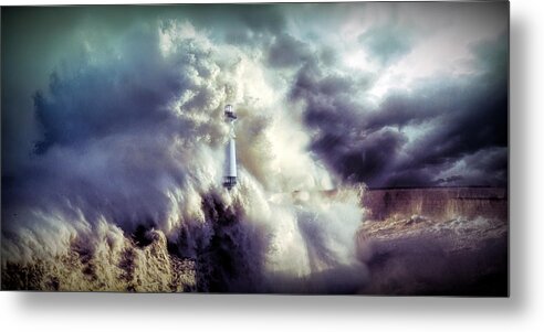 Storm Metal Print featuring the photograph The perfect storm #2 by Lilia S