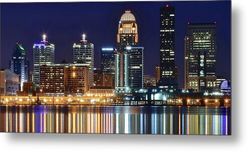 Louisville Metal Print featuring the photograph Home of Ali by Frozen in Time Fine Art Photography