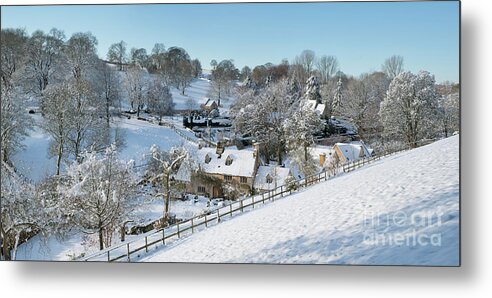 Lower Dean Metal Print featuring the photograph Lower Dean In Winter by Tim Gainey