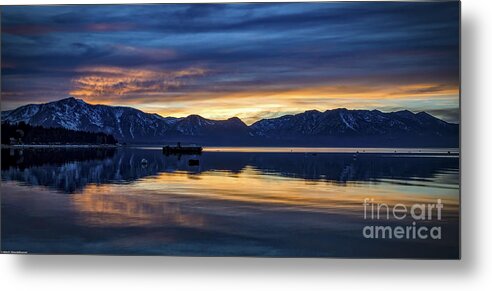 Tahoe South Shore Metal Print featuring the photograph Out Of The Blue by Mitch Shindelbower