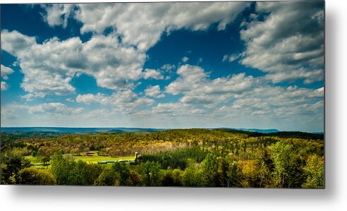 Lookout Metal Print featuring the photograph The Valley by James L Bartlett