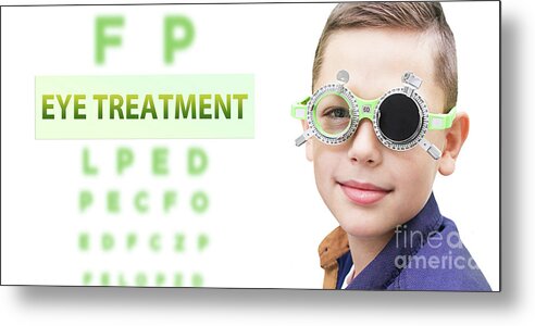 Eye Metal Print featuring the photograph Eye Examination #51 by Peakstock / Science Photo Library