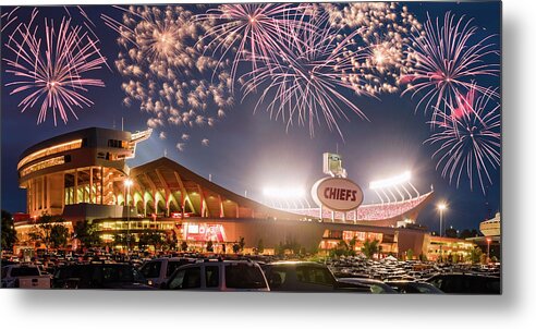 Chiefs Metal Print featuring the photograph Chiefs Celebration by Ryan Heffron