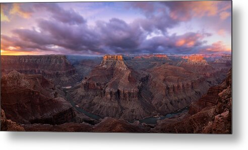 Grand Canyon Metal Print featuring the photograph Grand Canyon by Willa Wei