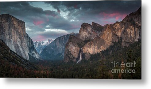 Scenics Metal Print featuring the photograph Happy 4th Of July From Tunnel View by James Phillips