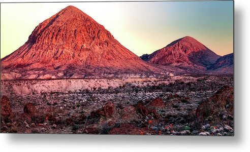 Tranquility Metal Print featuring the photograph Hen Egg Mountains by Dean Fikar