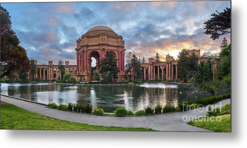 Sf Metal Print featuring the photograph The Palace by Steve Ondrus