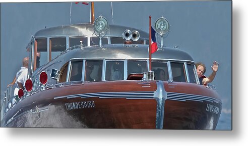 Metal Print featuring the photograph Thunderbird Yacht #19 by Steven Lapkin