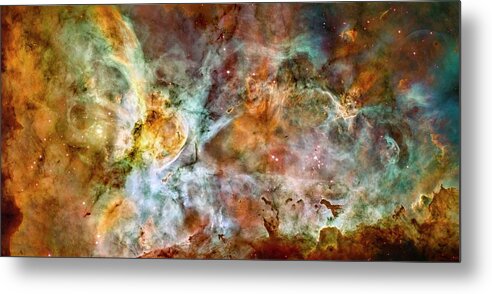 3scape Metal Print featuring the photograph Carina Nebula HD by Adam Romanowicz