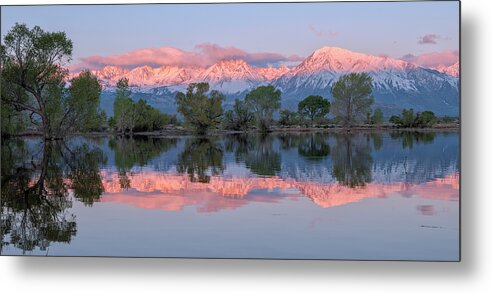 Loree Johnson Photography Metal Print featuring the photograph Eastern Sierra Reflections by Loree Johnson