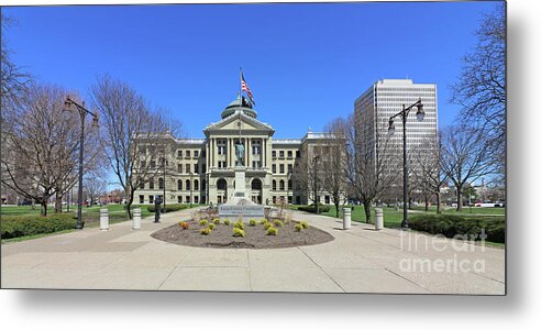 Lucas County Courthouse Metal Print featuring the photograph Lucas County Courthouse Toledo Ohio 3909 by Jack Schultz