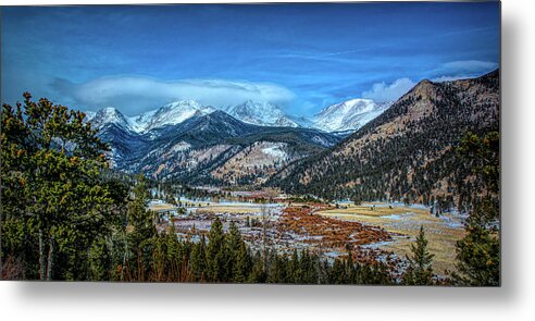 Rocky Mountain National Park Metal Print featuring the photograph Rocky Mountain Winter Colors by Douglas Wielfaert