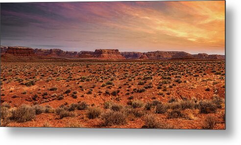 Valley Metal Print featuring the photograph Valley of the Gods Sunrise by Thomas Hall