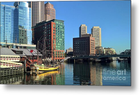 Boston Metal Print featuring the photograph Boston by Agnes Caruso