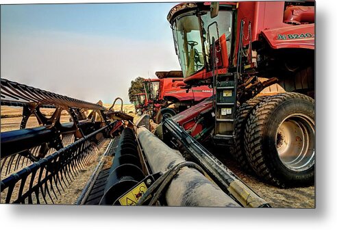 Farm Metal Print featuring the photograph Jti 8240 6620 by Jerry Sodorff